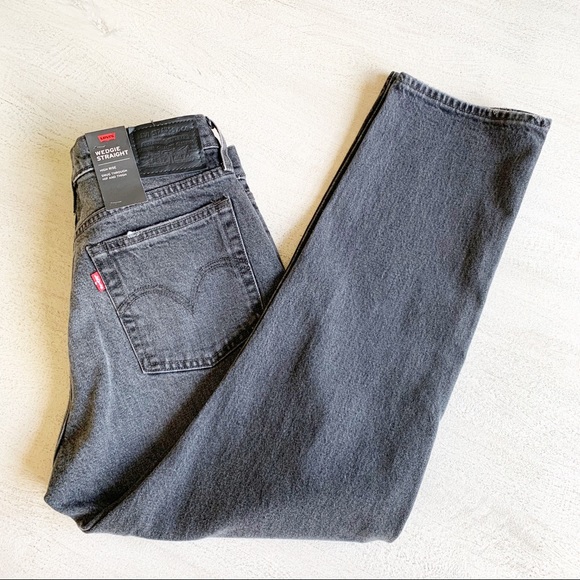 Levi's Denim - NWT• Levi’s Wedgie Black Straight leg Jeans